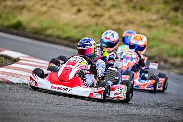 William with his kart