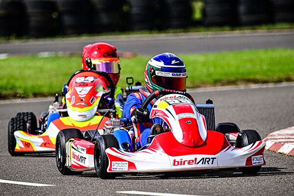 William on track with the team